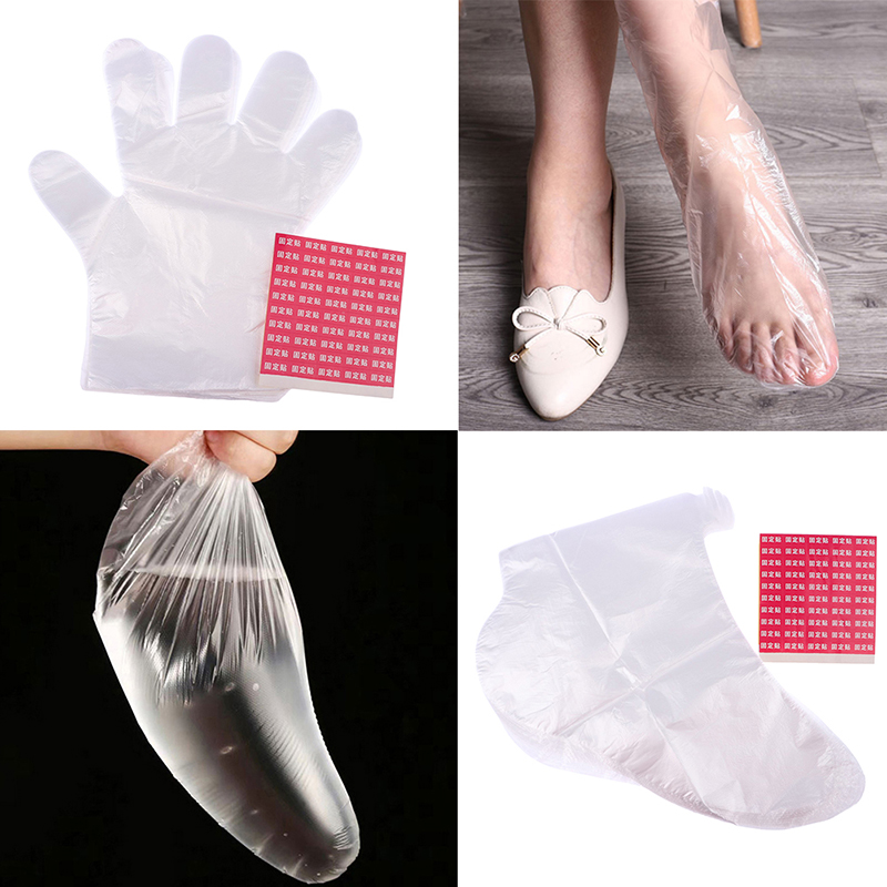 100Pcs Disposable PE Empty Glo - огляд і ціна Disposable Gloves Nitrile