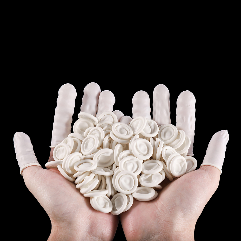 50/100 Pcs White Disposable Fi - огляд і ціна Disposable Gloves Nitrile