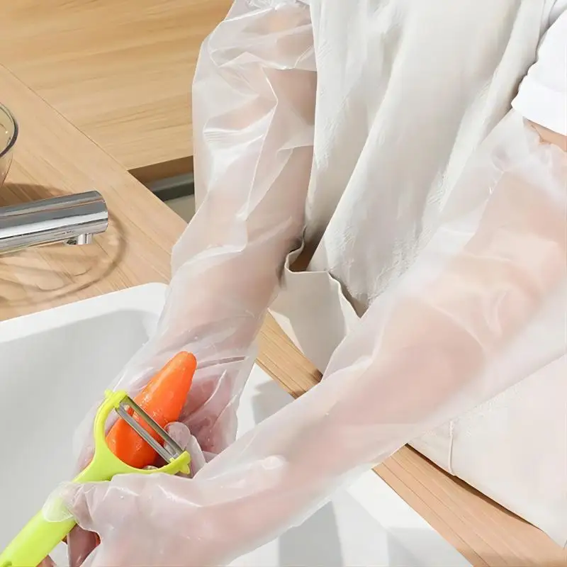 30PCS Disposable Arm Guard Glo - огляд і ціна Disposable Gloves Nitrile