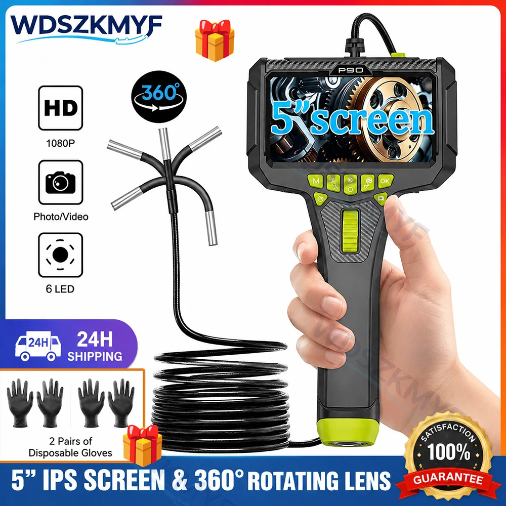 Two Way Endoscope Camera 5Inch - огляд і ціна Disposable Gloves Nitrile